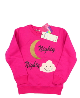 Nová sytě růžová mikina 