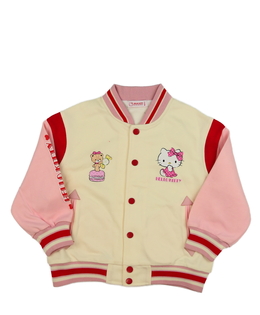 Roztomilá světlá mikina na patenty Hello Kitty 