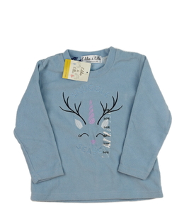 Nová modrá hebká roztomilá mikina 