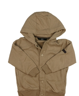 Hnědá mikina na patenty Next