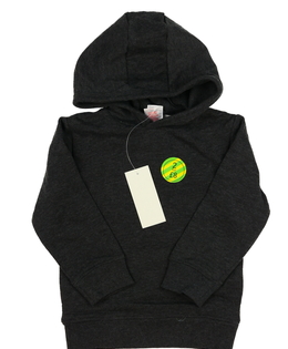 Nová tmavě šedá melírovaná mikina