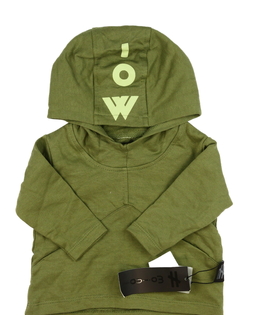 Nová zelená slabá mikina 