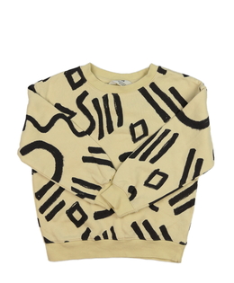 Žlutá vzorovaná mikina H&M