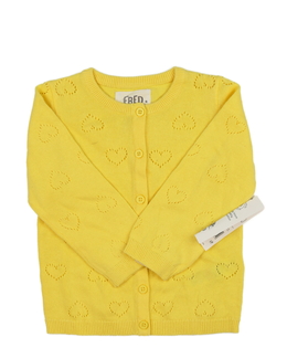 Nový žlutý madeirový svetr F&F