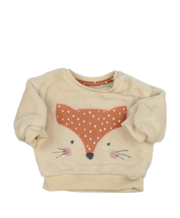 Hnědá mikina s liškou George