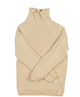 Žlutý žebrovaný svetr George