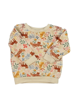 Hnědá mikina se zvířátky Primark 