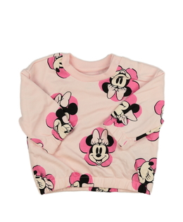 Růžová roztomilá mikina Minnie Primark 