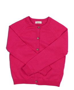 Růžový propínací svetr Next