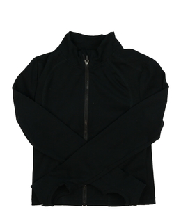 Černá sportovní crop mikina Primark 