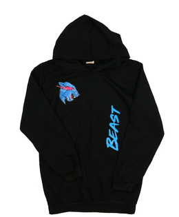 Černá slabá stylová mikina vel. 170