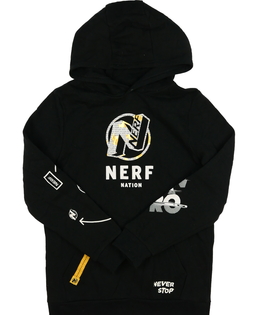 Černá mikina Nerf 