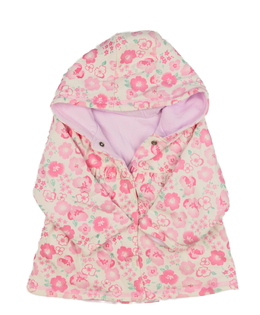 Květinová světlá mikina 