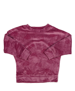 Růžová hebká mikina se srdci Tu