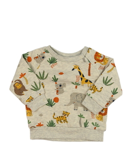 Melírovaná mikina se zvířátky Primark 