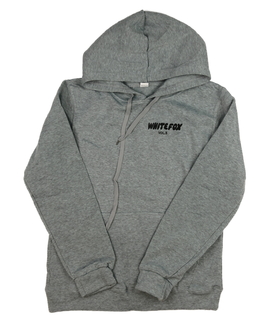 Šedá melírovaná mikina s nápisem EUR S