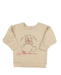 Hnědá mikina s volánky Minnie Disney George