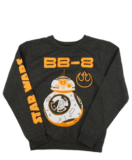 Šedá mikina s motivem Star Wars