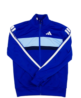 Modrá sportovní mikina Adidas 