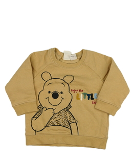 Hnědá mikina Medvídek Pú Disney H&M
