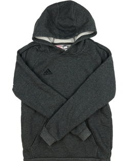 Šedá melírovaná mikina Adidas 