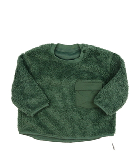 Nová zelená chlupatá mikina 