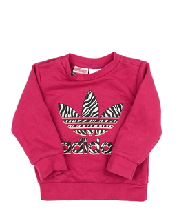 Růžová mikina Adidas 