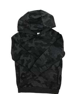 Tmavá maskáčová mikina Tu 