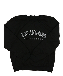 Černá slabá mikina s nápisem 