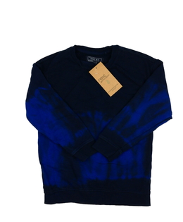 Nová tmavá batikovaná mikina Next