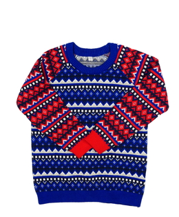 Vícebarevný vzorovaný svetr M&S