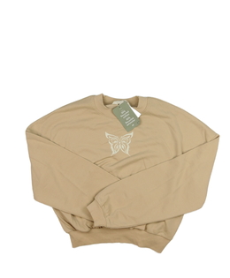 Nová hnědá slabá crop mikina vel. 170 H&M