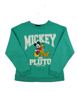 Zelená mikina Mickey Primark 