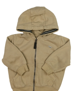 Hnědá mikina s malým dinosaurem Next