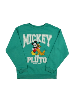 Zelená mikina Mickey Primark