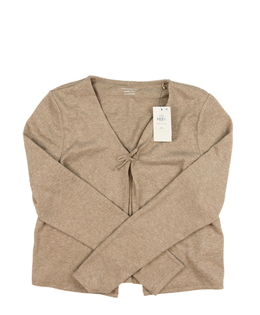 Nový hnědý melírovaný kardigan Primark