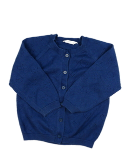 Tmavě modrý madeirový svetr M&Co