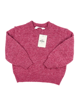 Nový melírovaný červený svetr Primark 