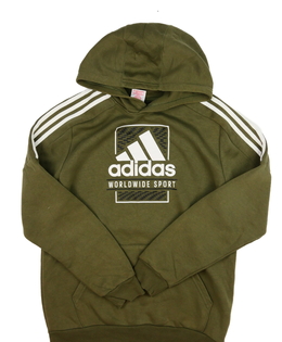 Zelená mikina vel. 176 Adidas