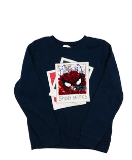Tmavě modrá mikina Spider-man H&M