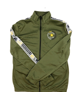 Zelená sportovní mikina vel. 170 Converse 