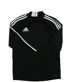 Černá přetahovací sportovní mikina Adidas