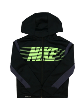 Tmavá sportovní mikina Nike