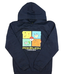 Tmavě modrá mikina Pokémon
