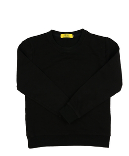 Černá melírovaná slabší mikina 