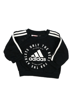 Černá mikina Adidas 