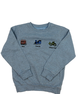 Modrá melírovaná mikina Next