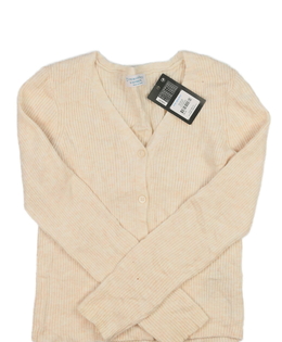 Nový světlý propínací kratší svetřík Primark 