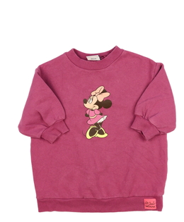 Růžová mikina, nápis Minnie na zádech, Disney Next