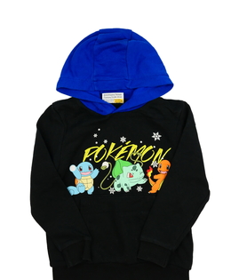 Černo-modrá mikina Pokémon George